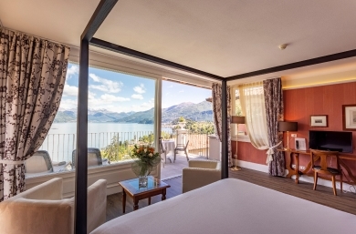 Suite Bellagio with lake views and terrace