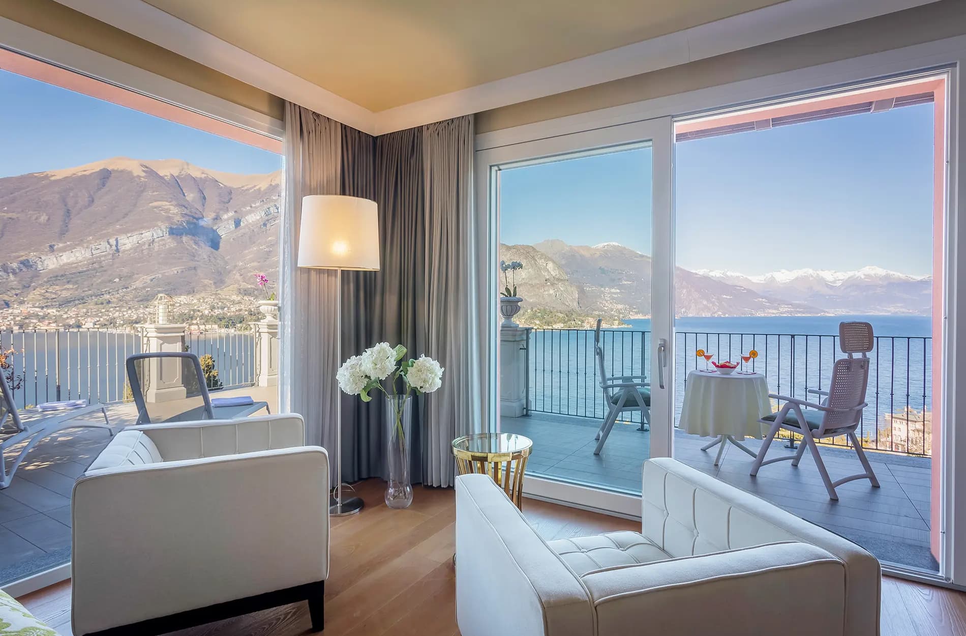 Staying in a Suite with lake views and terrace in Bellagio